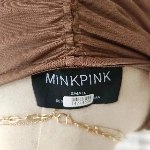 Minkpink Willow Ruched Jersey Dress size Small. Homecoming - Picture 5 of 5